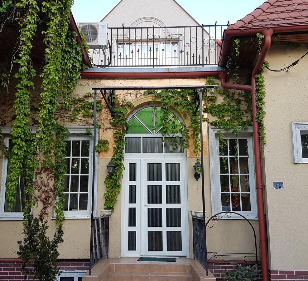 Tulipan Villa Panzio Сольнок Экстерьер фото